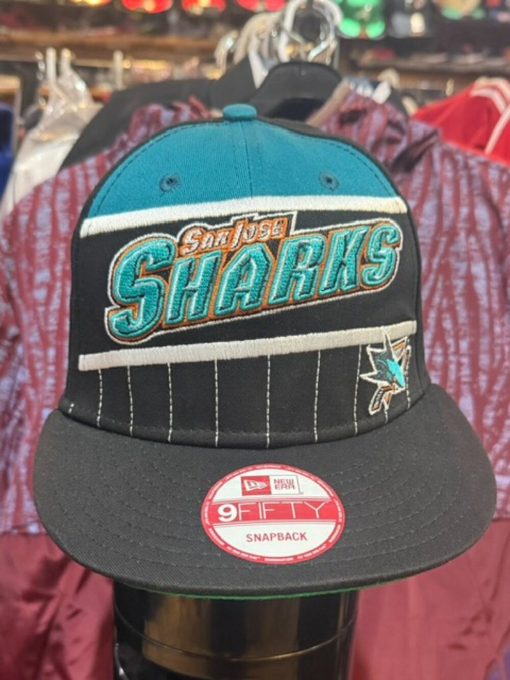 New Era 9FIFTY San Jose Sharks Snapback Hat